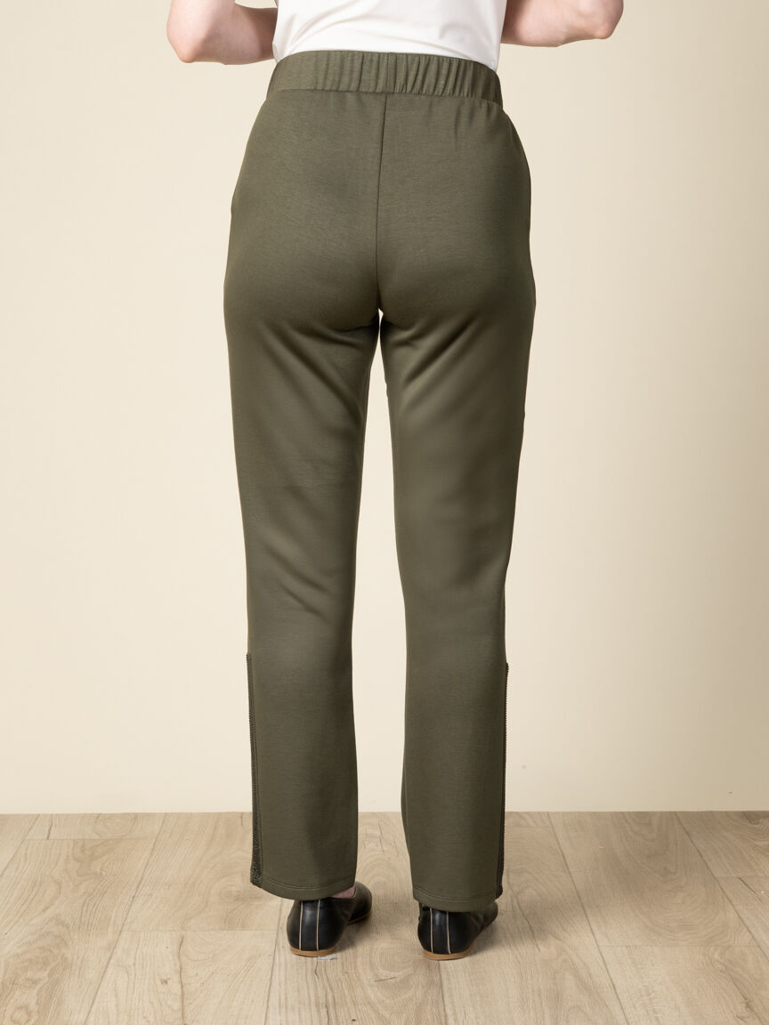 Pull On Jogger Pant with Embellishments