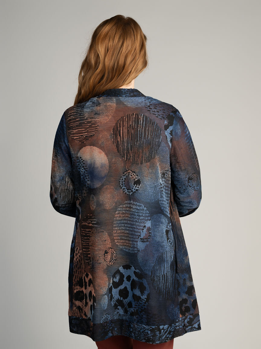 Burnout Open Front Cardigan