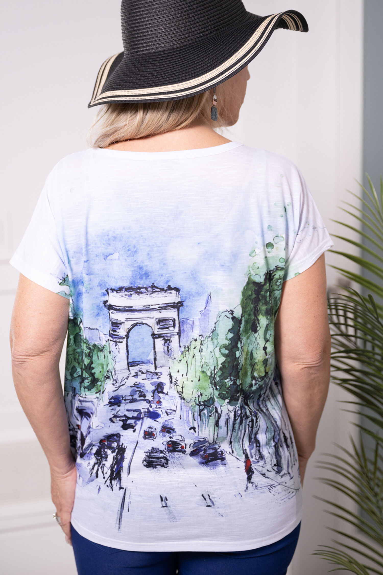 Ancient Ruins Short Sleeve Crew Neck Image 2