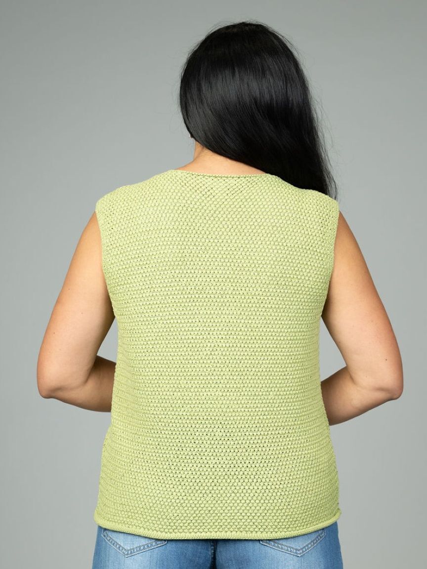 Vest Sweater With Pockets Image 3