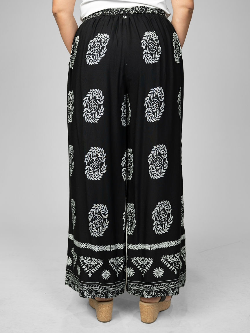 Pull On Pants With Tie Waist