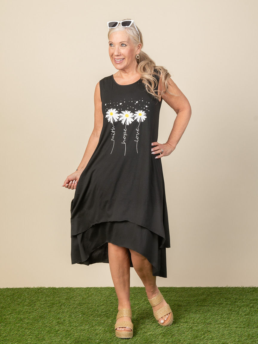 Sleeveless Flowy Midi Dress Image 4