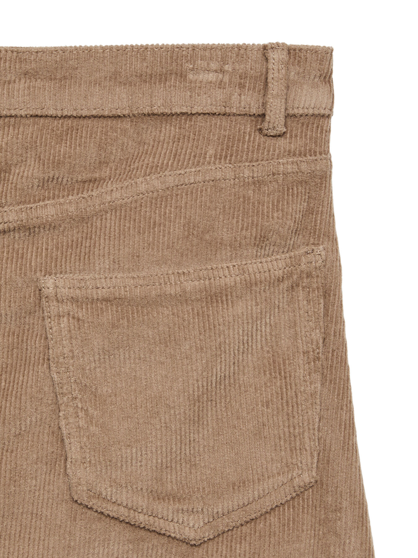 Midi Corduroy Skirt Image 4