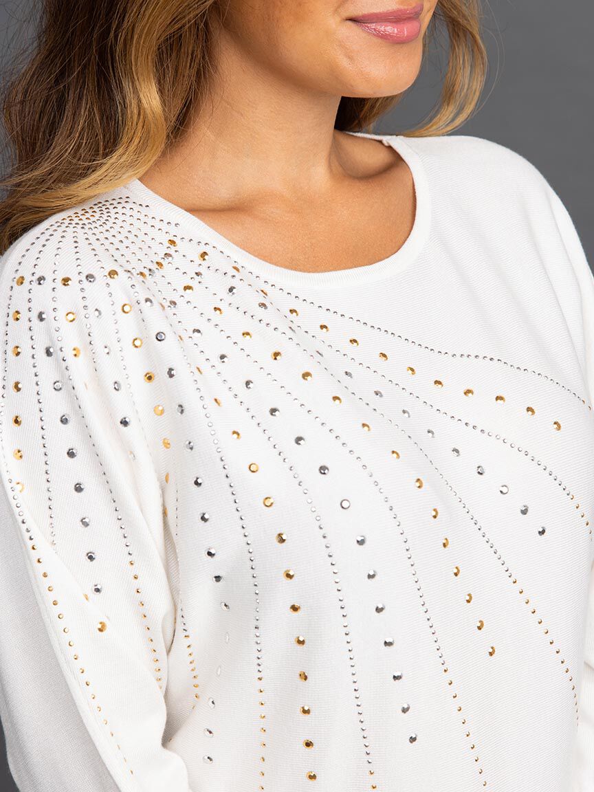 Long Sleeve Drop Shoulder Sweater Image 5