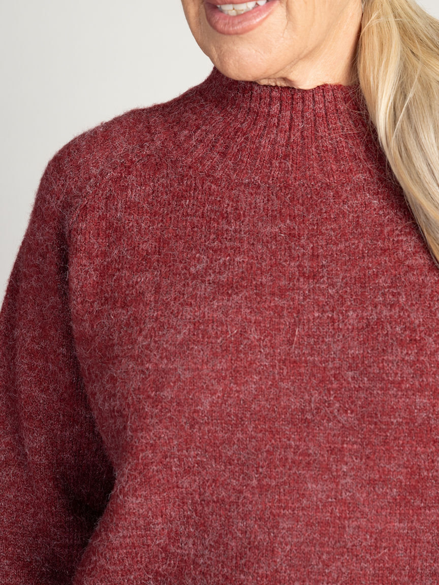 Cozy Mock Neck Sweater