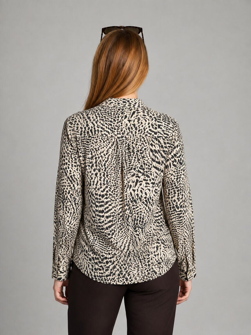 Classic Button-Up Blouse