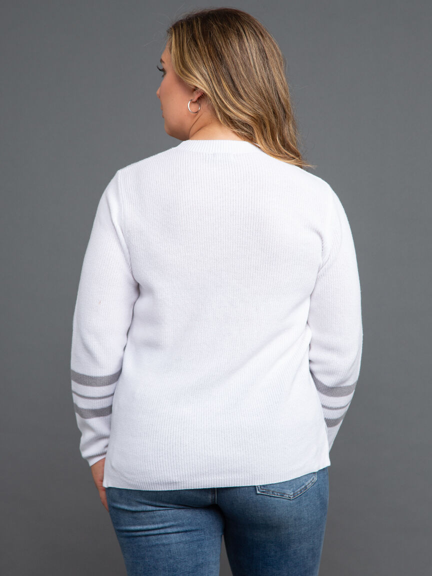 Long Sleeve Crewneck Top Image 4