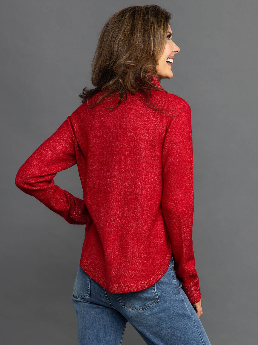 Long Sleeve Turtleneck Sweater Image 4