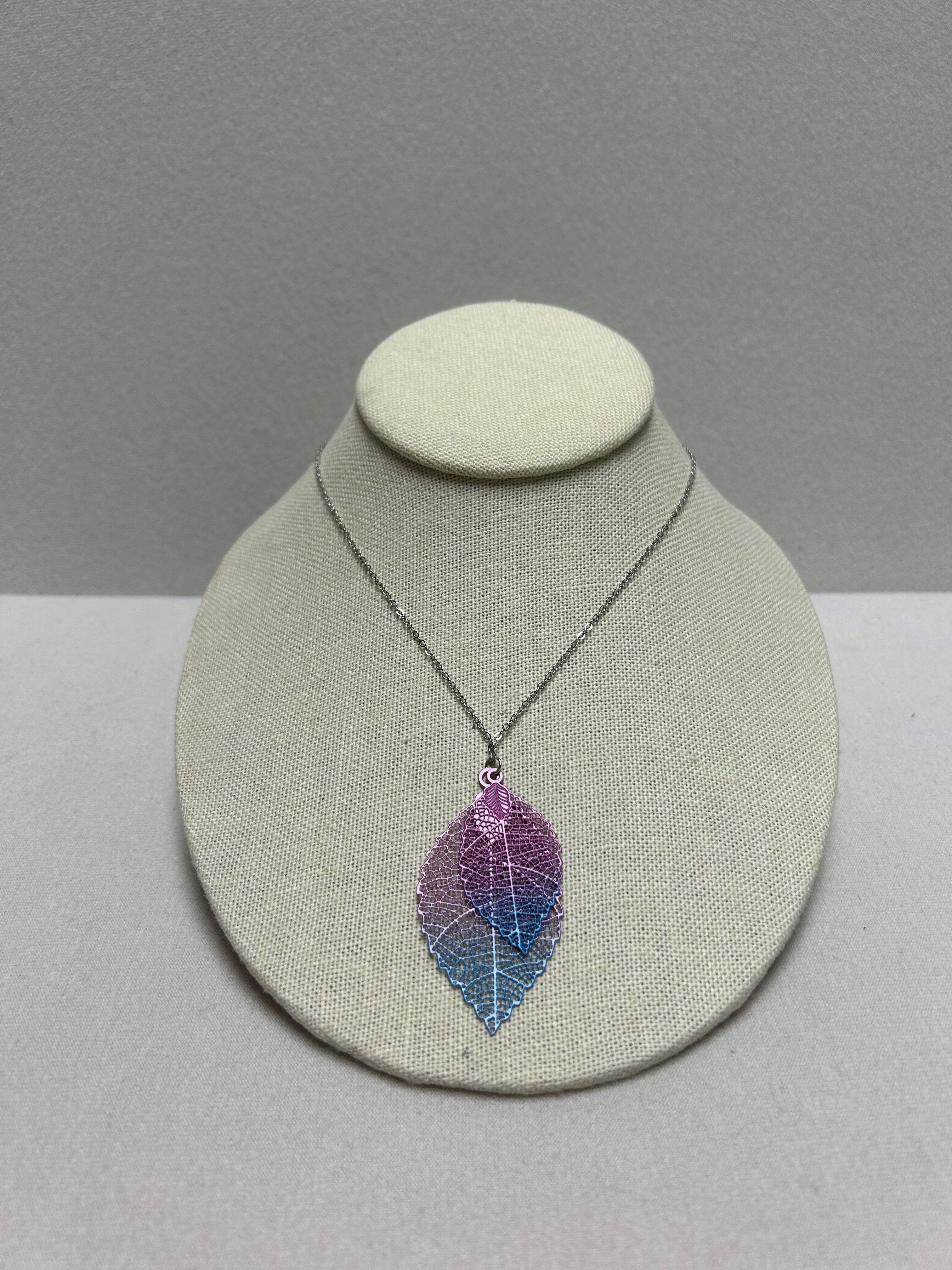 Double Leaf Necklace