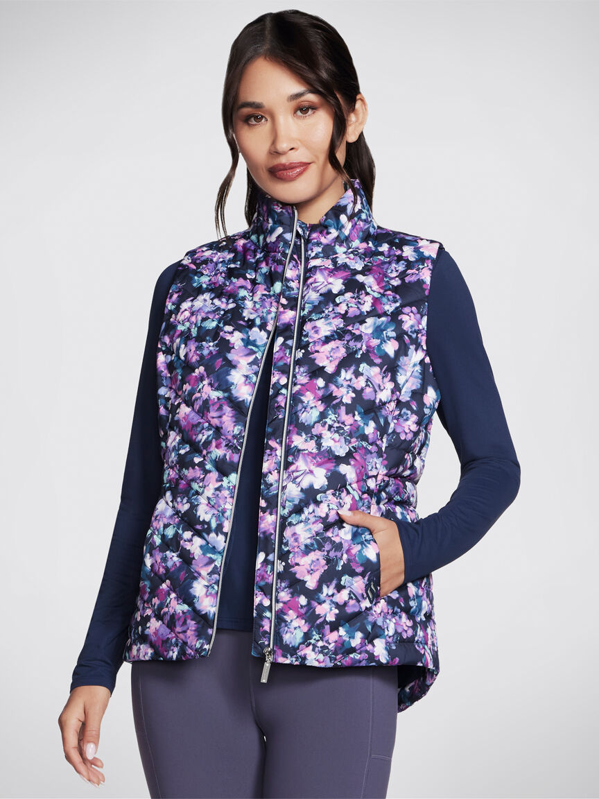 GO SHIELD Misty Floral Vest Image 1