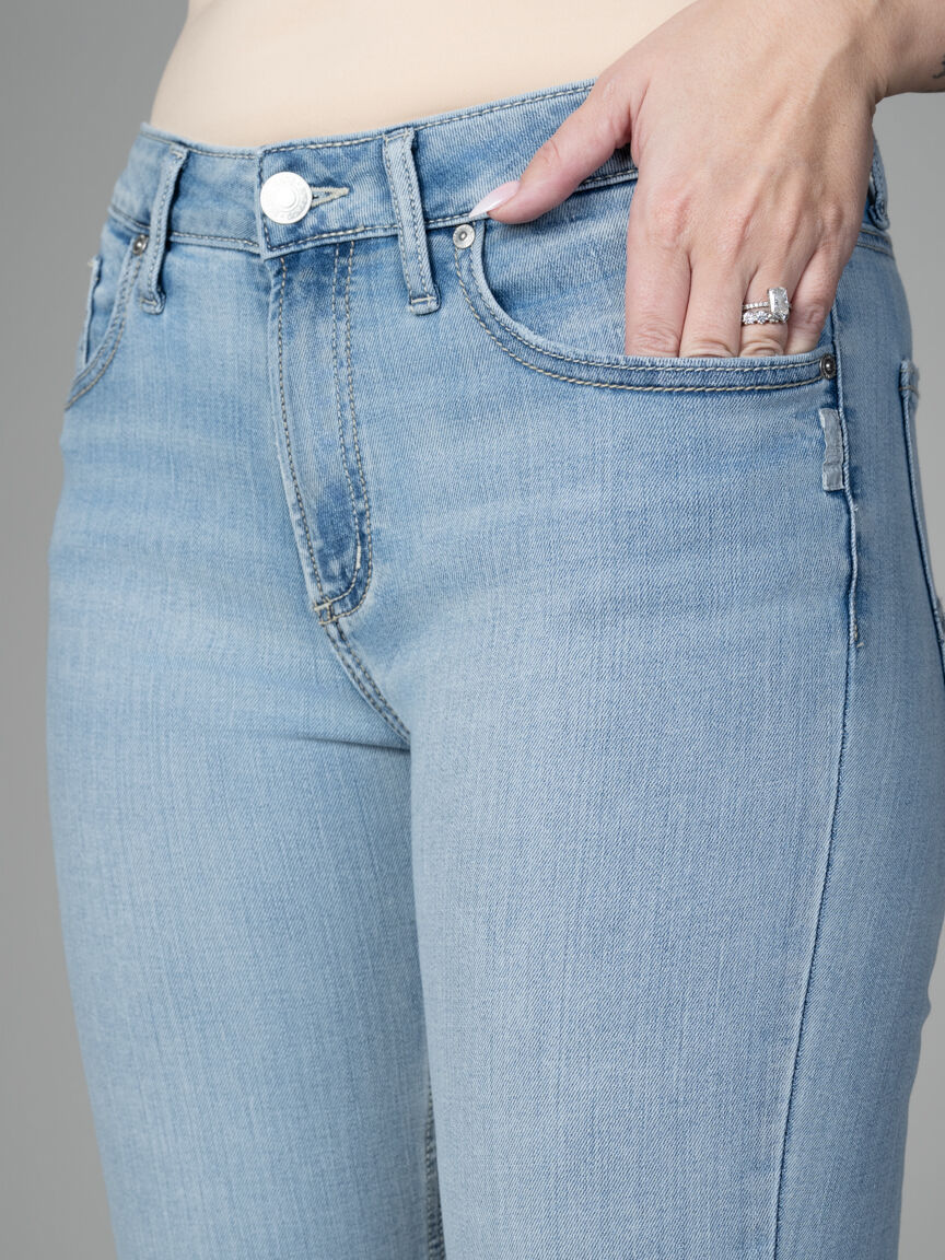 Avery High Rise Curvy Slim Boot Jeans