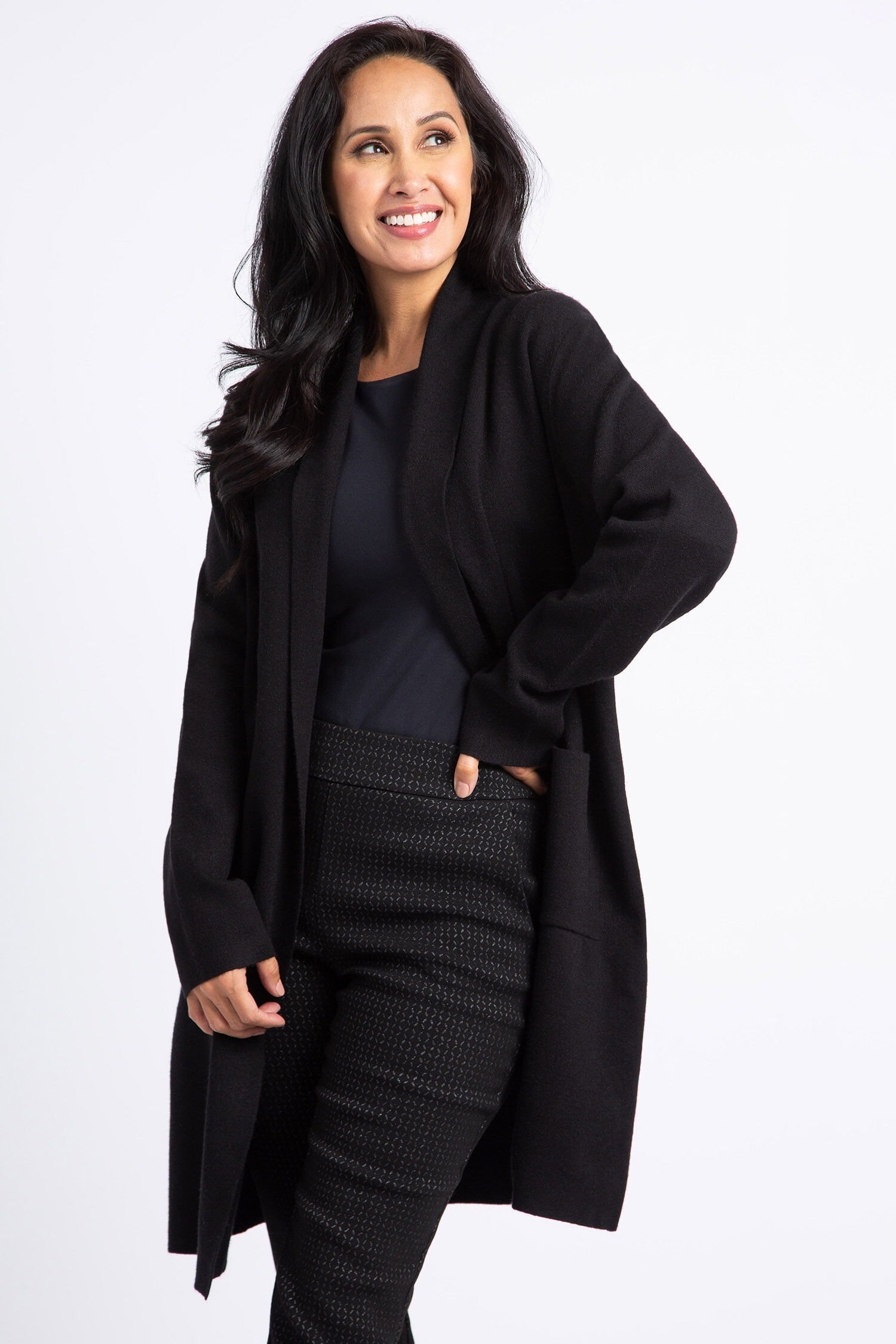 Long Coatigan Image 2