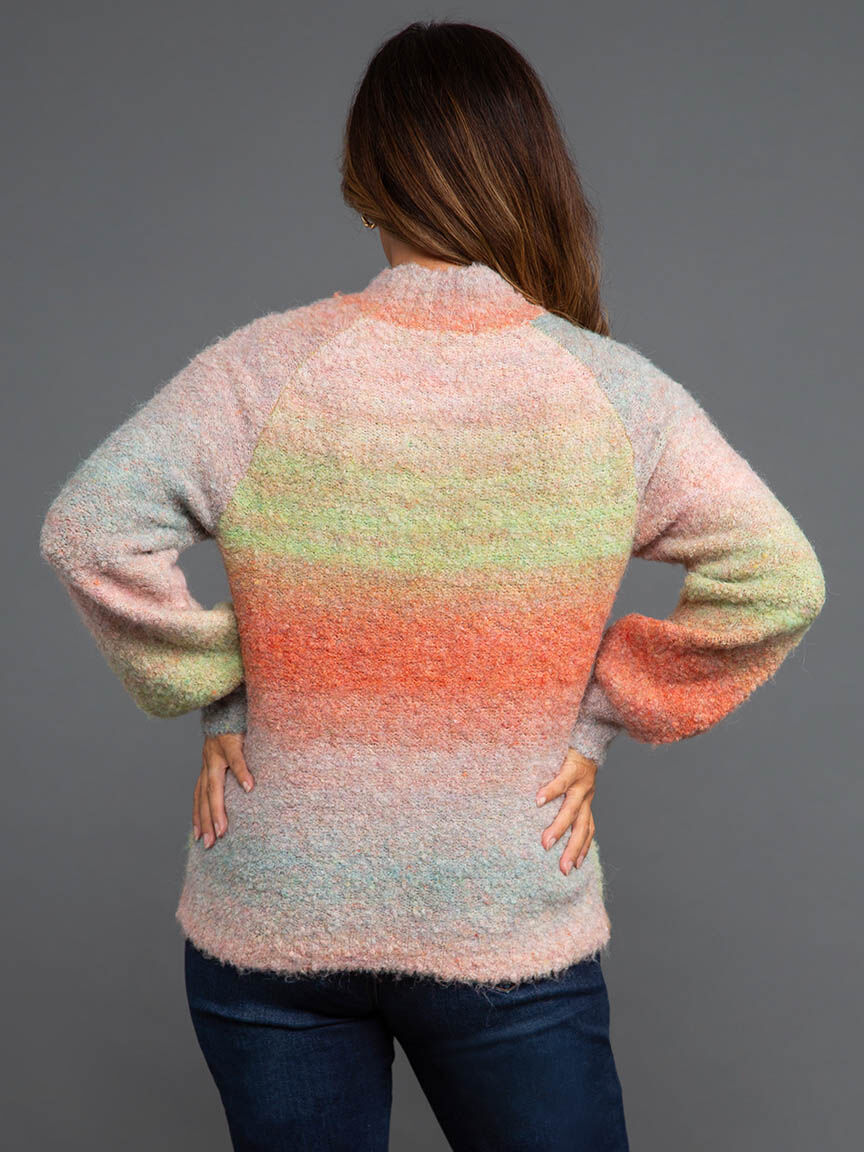 Boucle Crew Neck Sweater Image 4