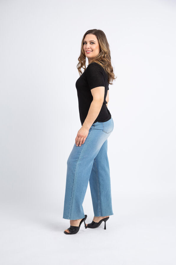 Short Sleeve Knit Top Image 3