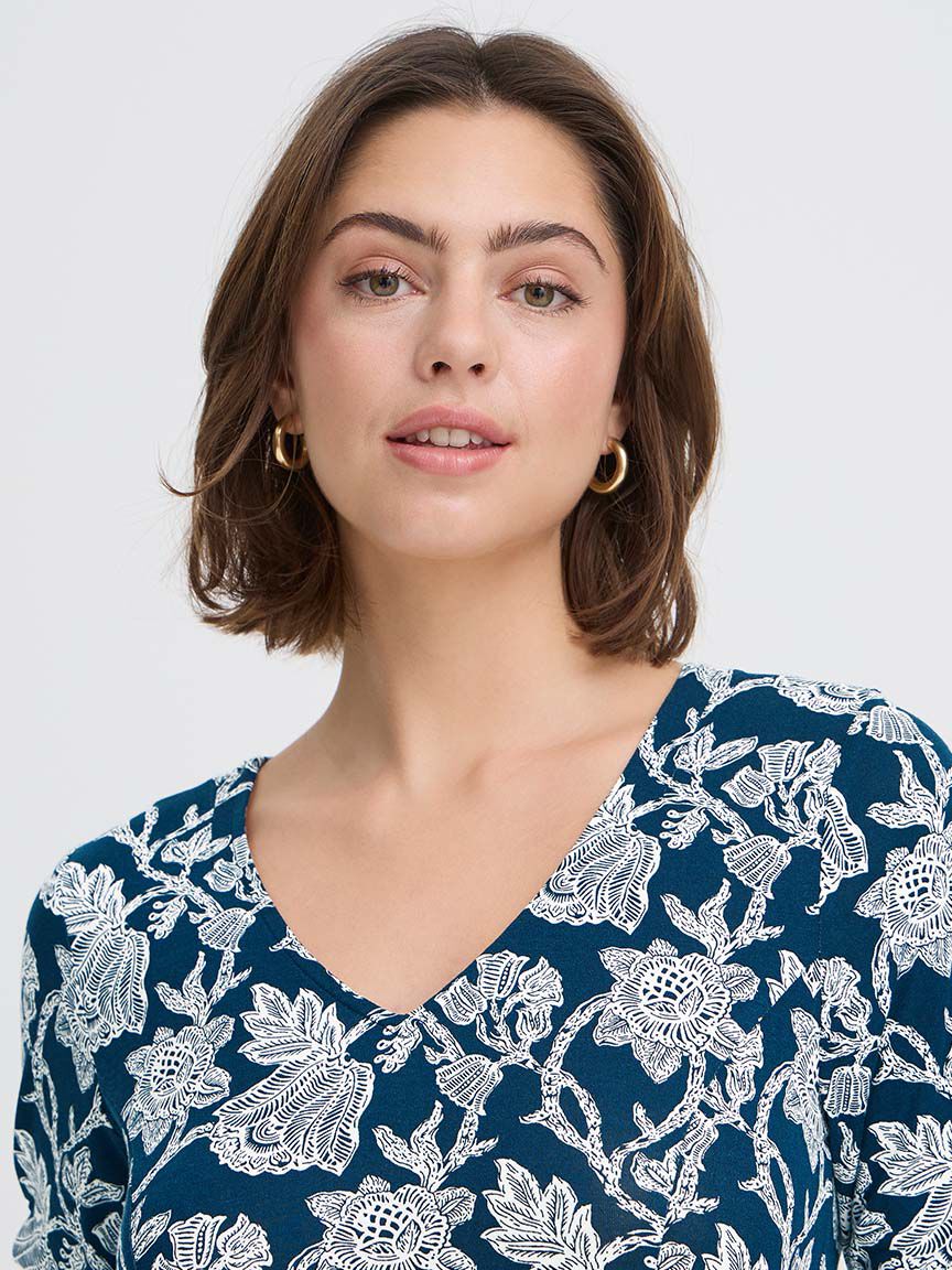 Midi Elbow Sleeve Dress