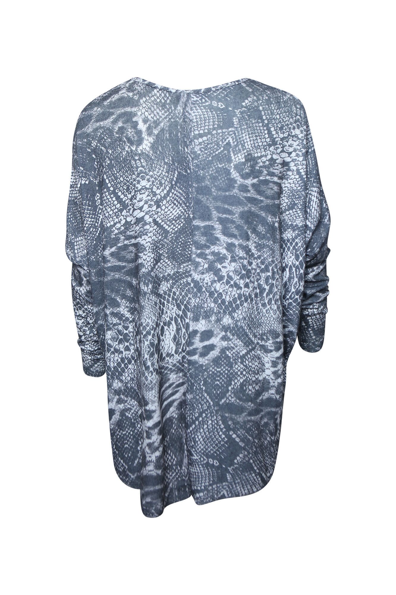 Ultra Soft Snake Print Long Sleeve Top Image 2
