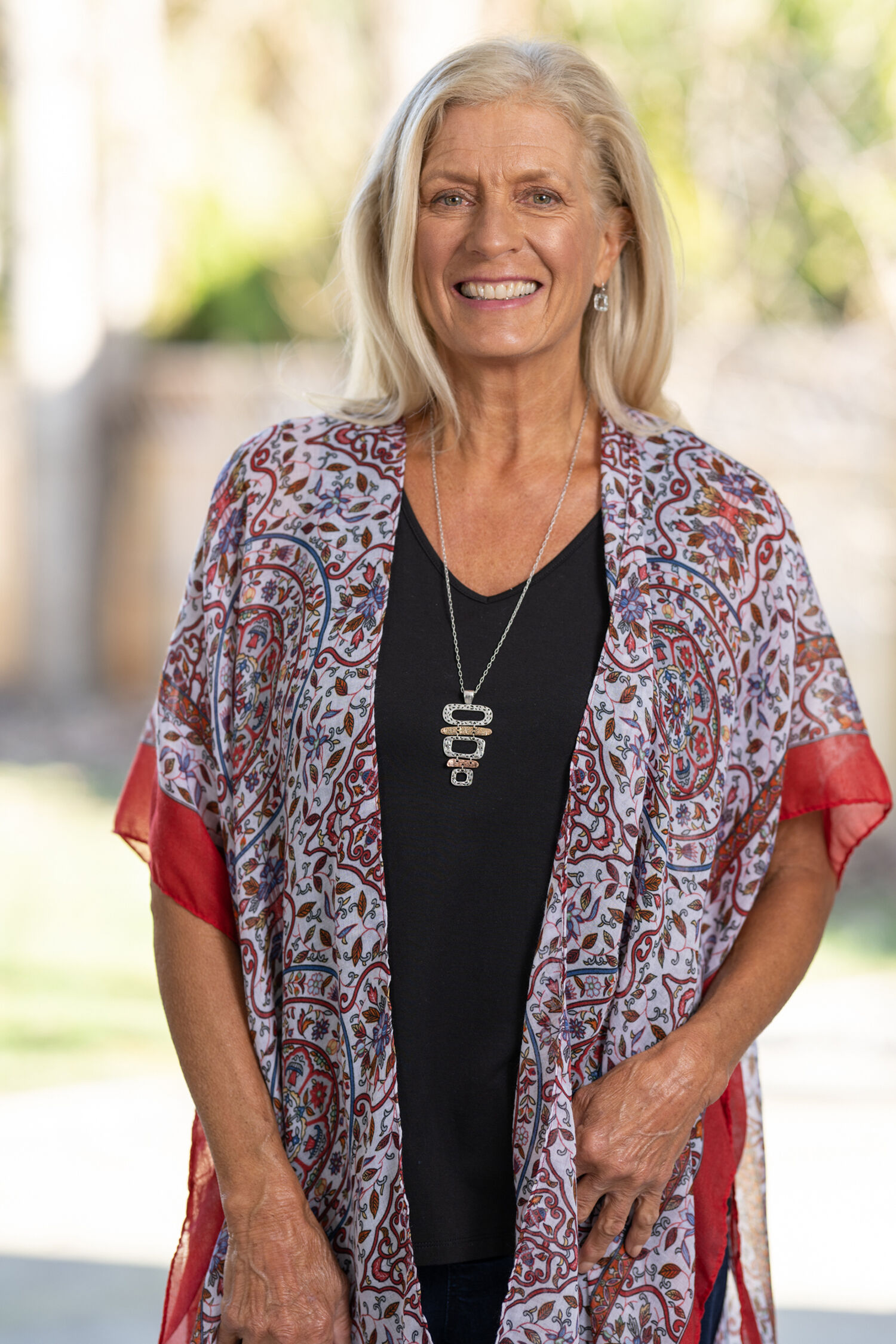 Open Front Kimono Image 1