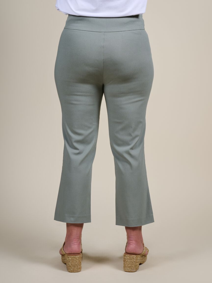 Tummy Control Capri Pull On Image 3