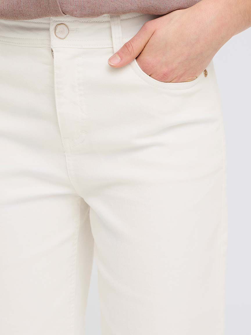 Cropped Wide Leg Jeans