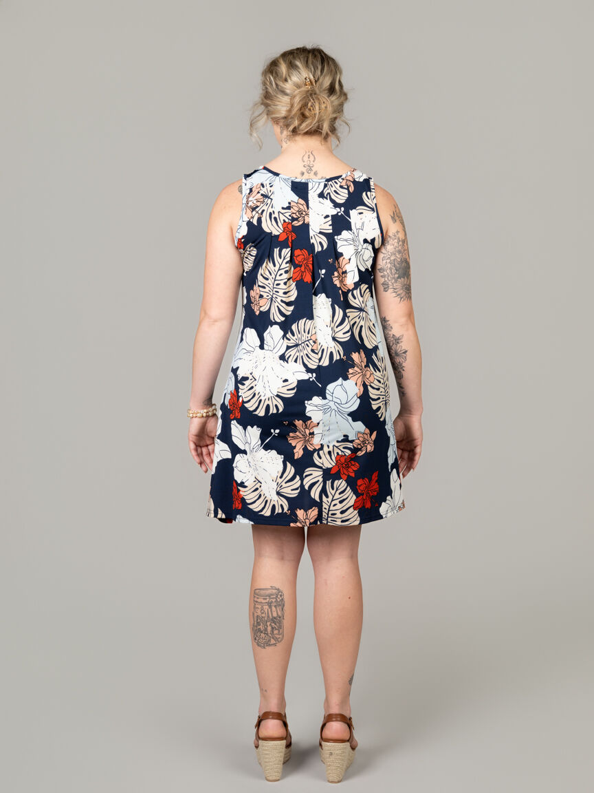 Sleeveless A-Line Summer Dress