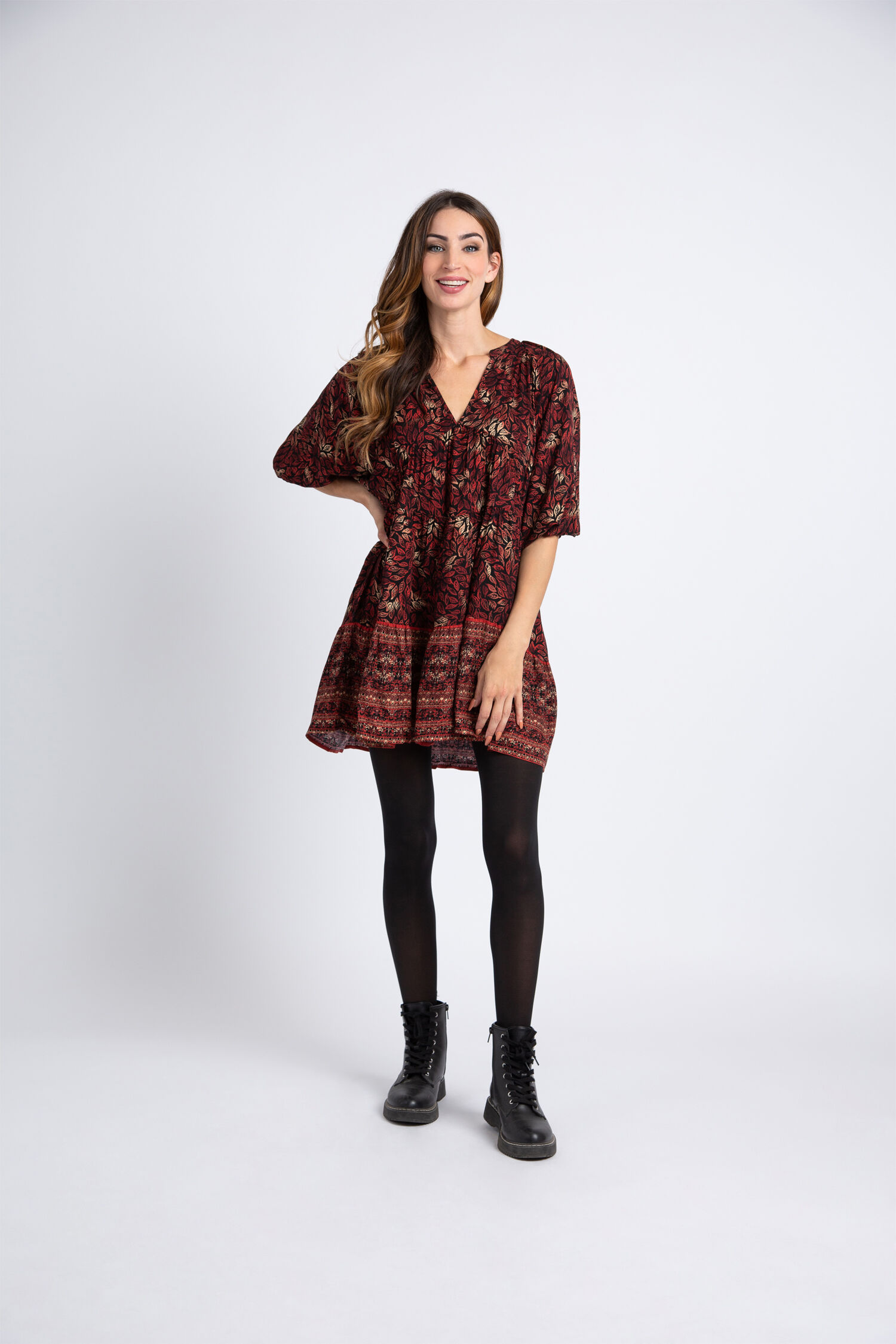 Balloon Sleeve Tunic  Image 1