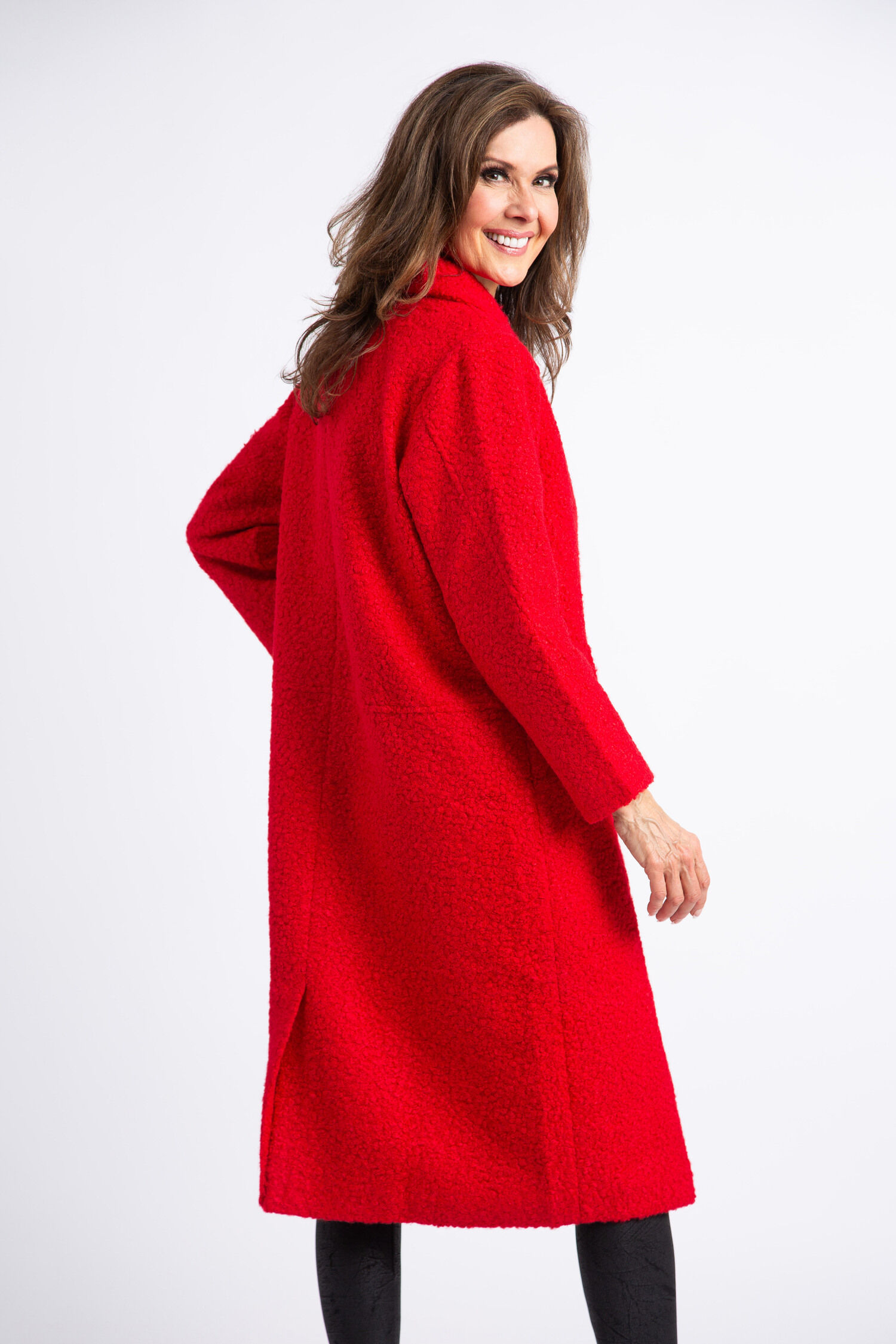 Longline Boucle Jacket Image 3