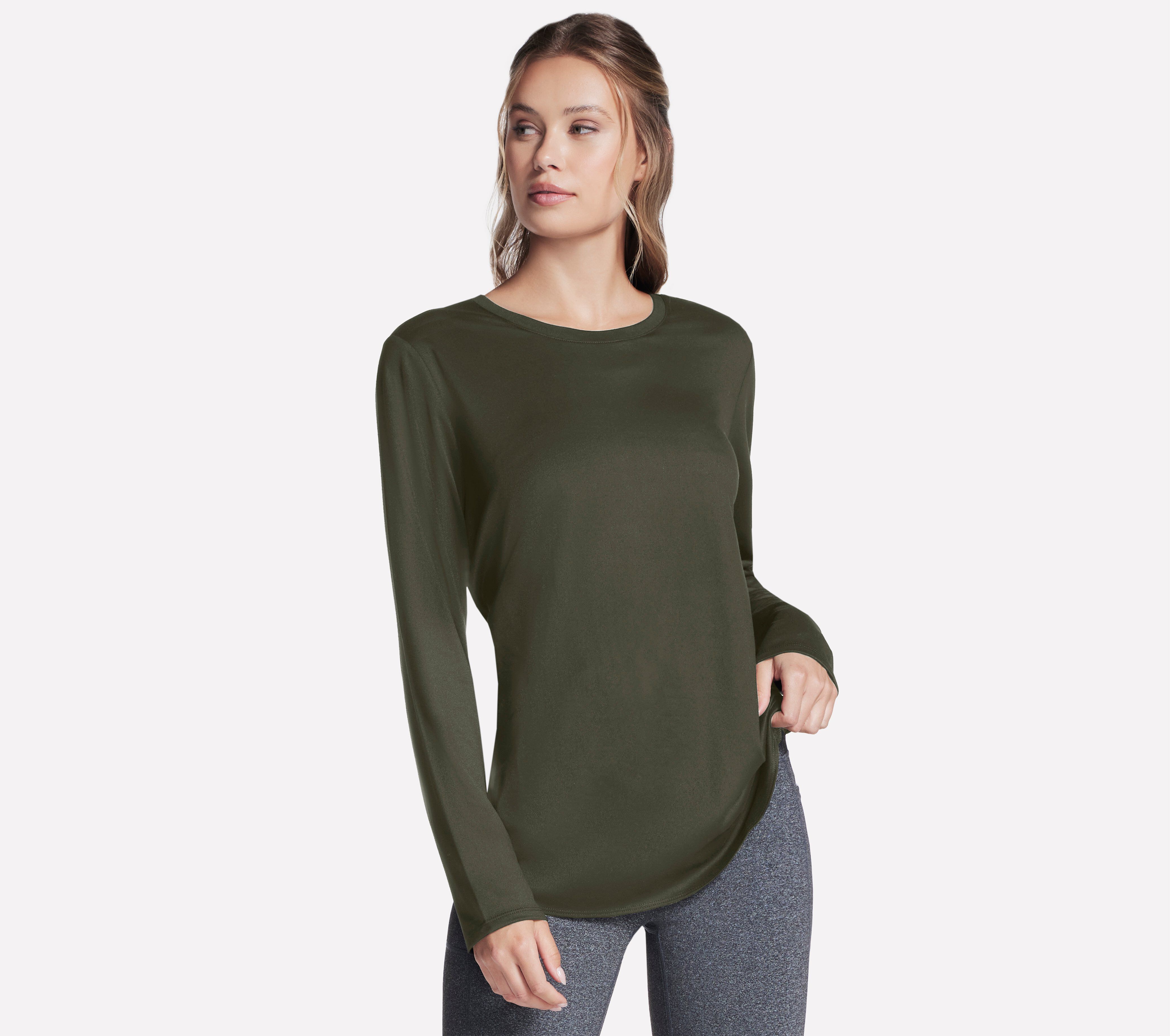 GO DRI Swfit Long Sleeve Tunic Crew