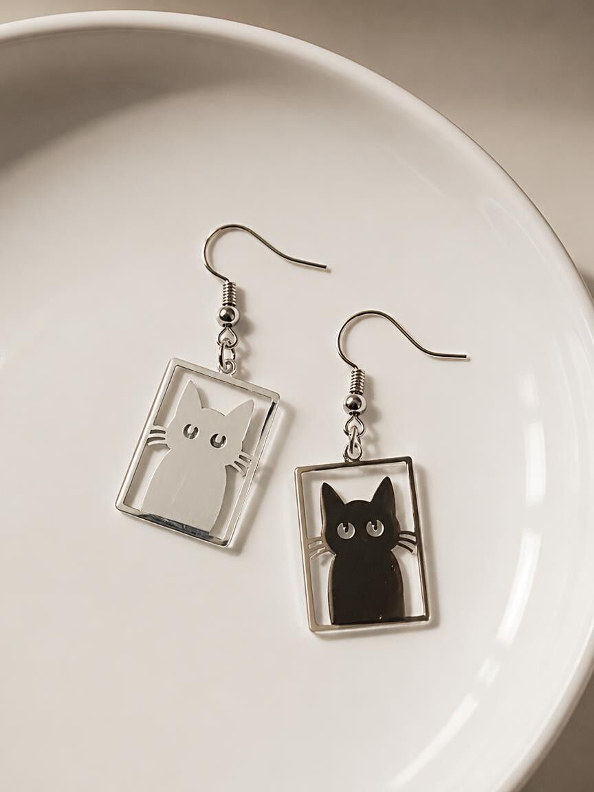 Cat Window Necklace Image 2