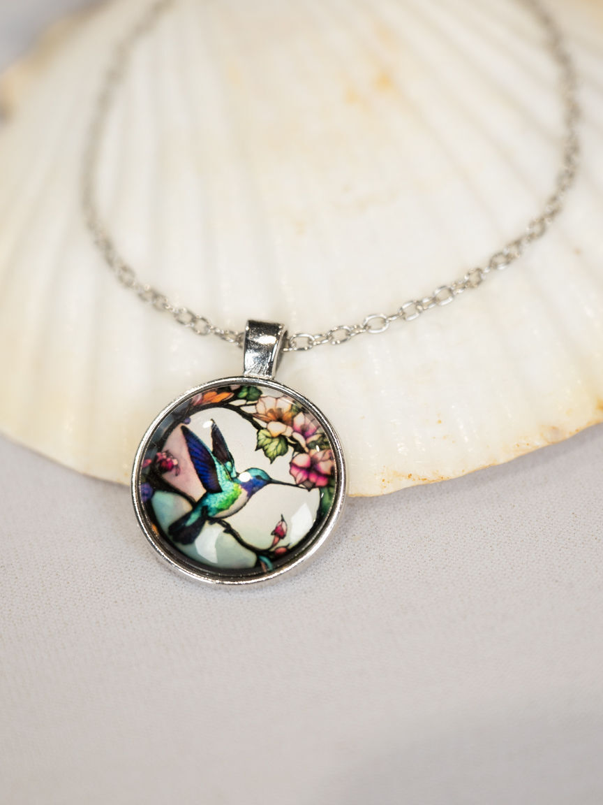 Hummingbird Pendant Necklace