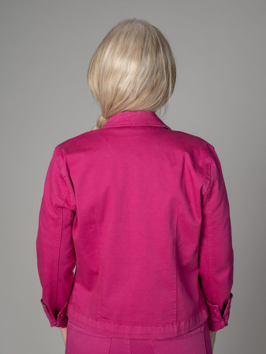 Tailored Denim Style Jacket Image 6