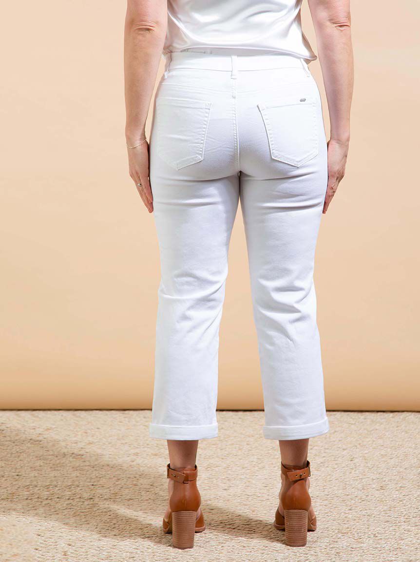 Maddie Rolled-Up Cropped Pants Image 3