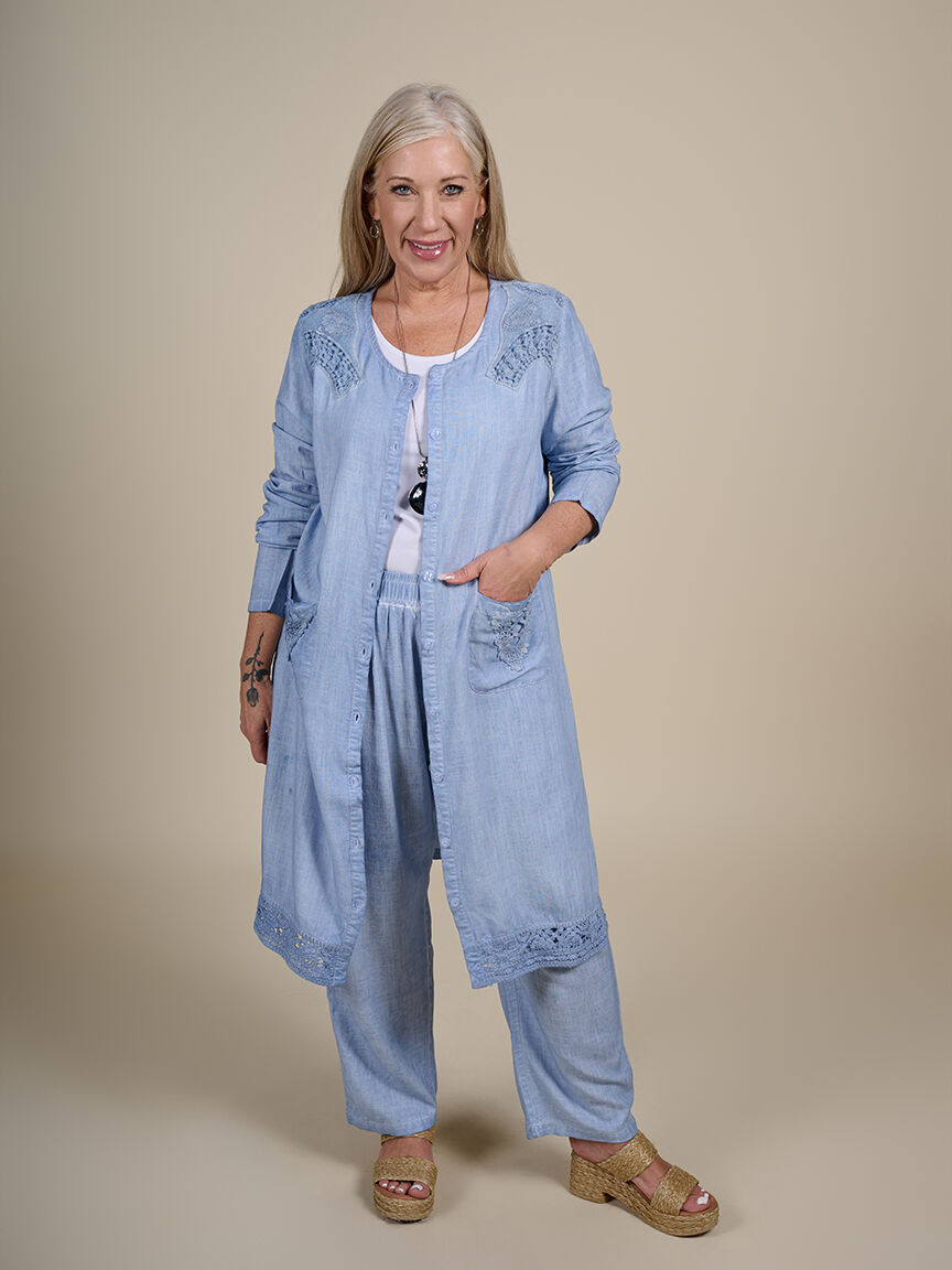 Cotton Kimono Duster  Image 4