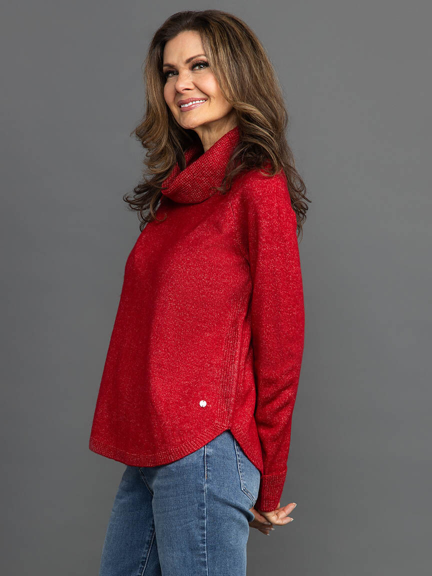 Long Sleeve Turtleneck Sweater Image 3