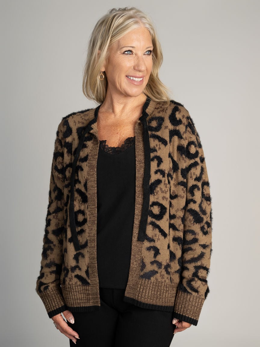 Tie Front Cardigan