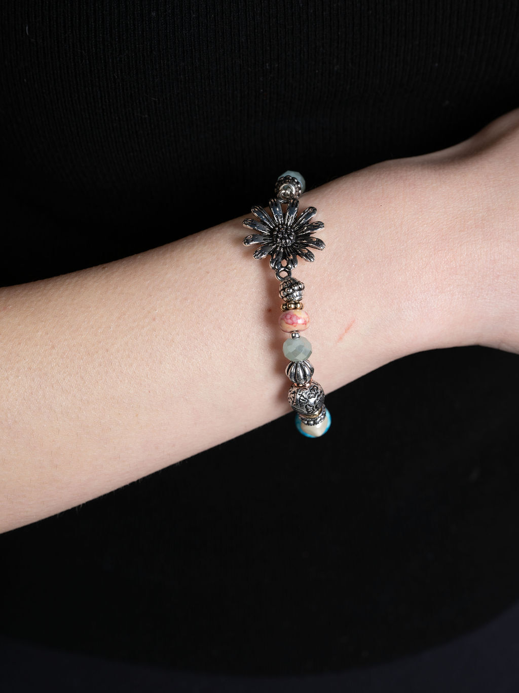 Mixed Media Bead Bracelet