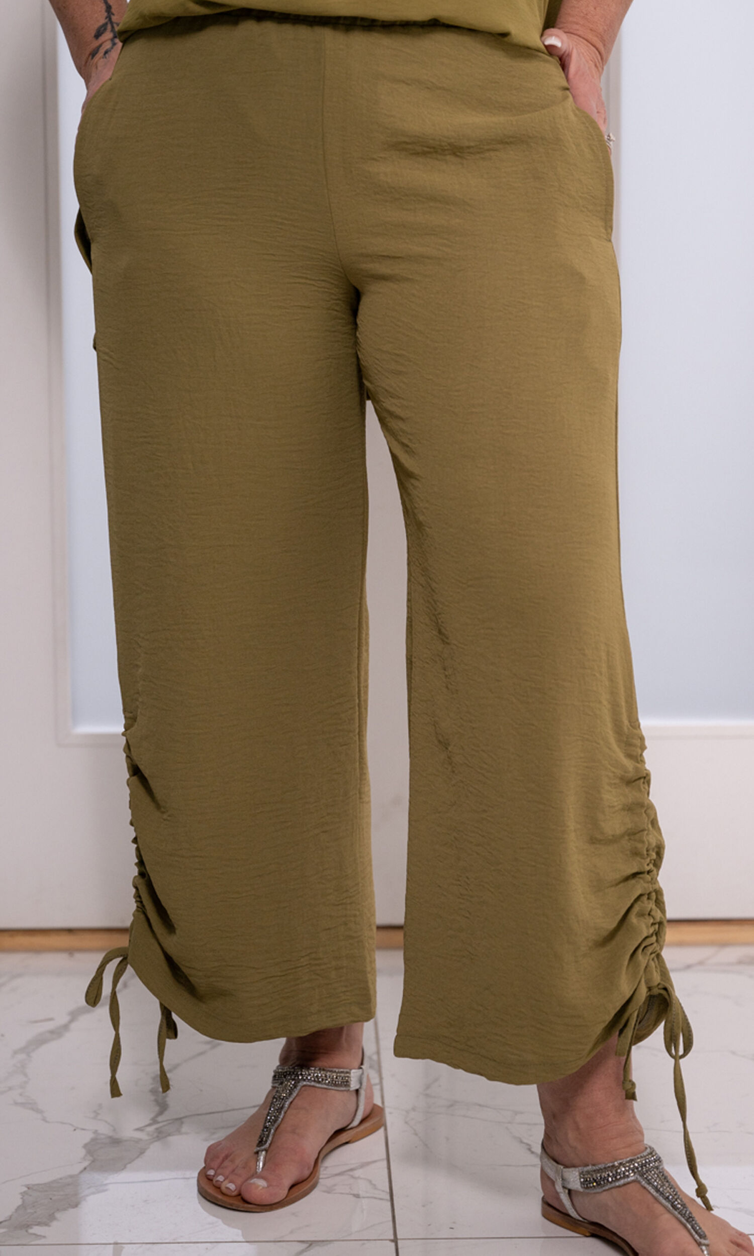 Pull-On Melrose Chiffon Pant Image 1