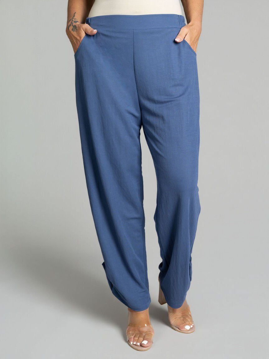 Pull-On Relaxed Fit Pants