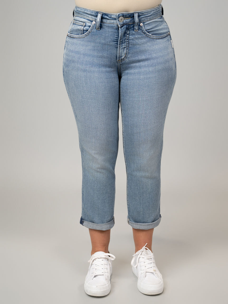 Avery High Rise Luxe Stretch Capri