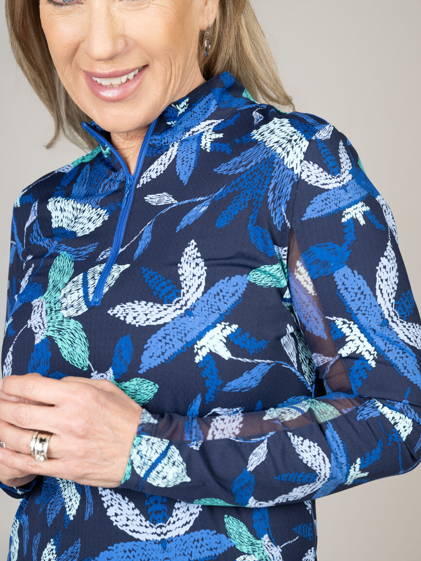 Moisture-Wicking Sport Top with Sun Protection