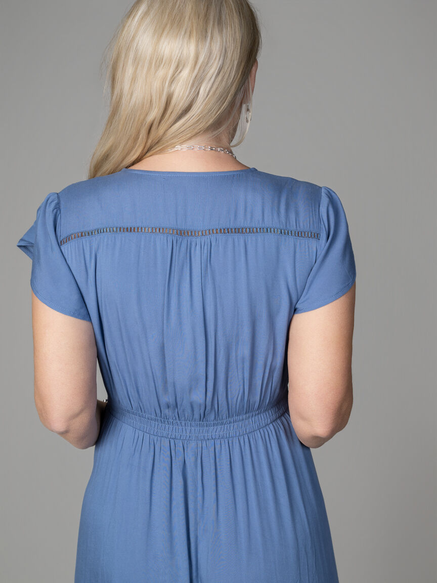 Short Sleeve Maxi Dress