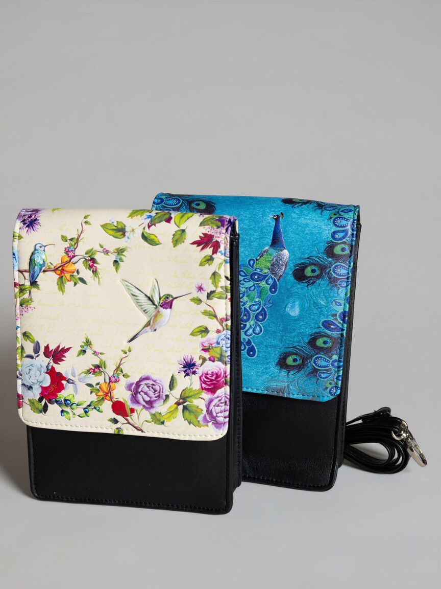 Peacock Crossbody Bag