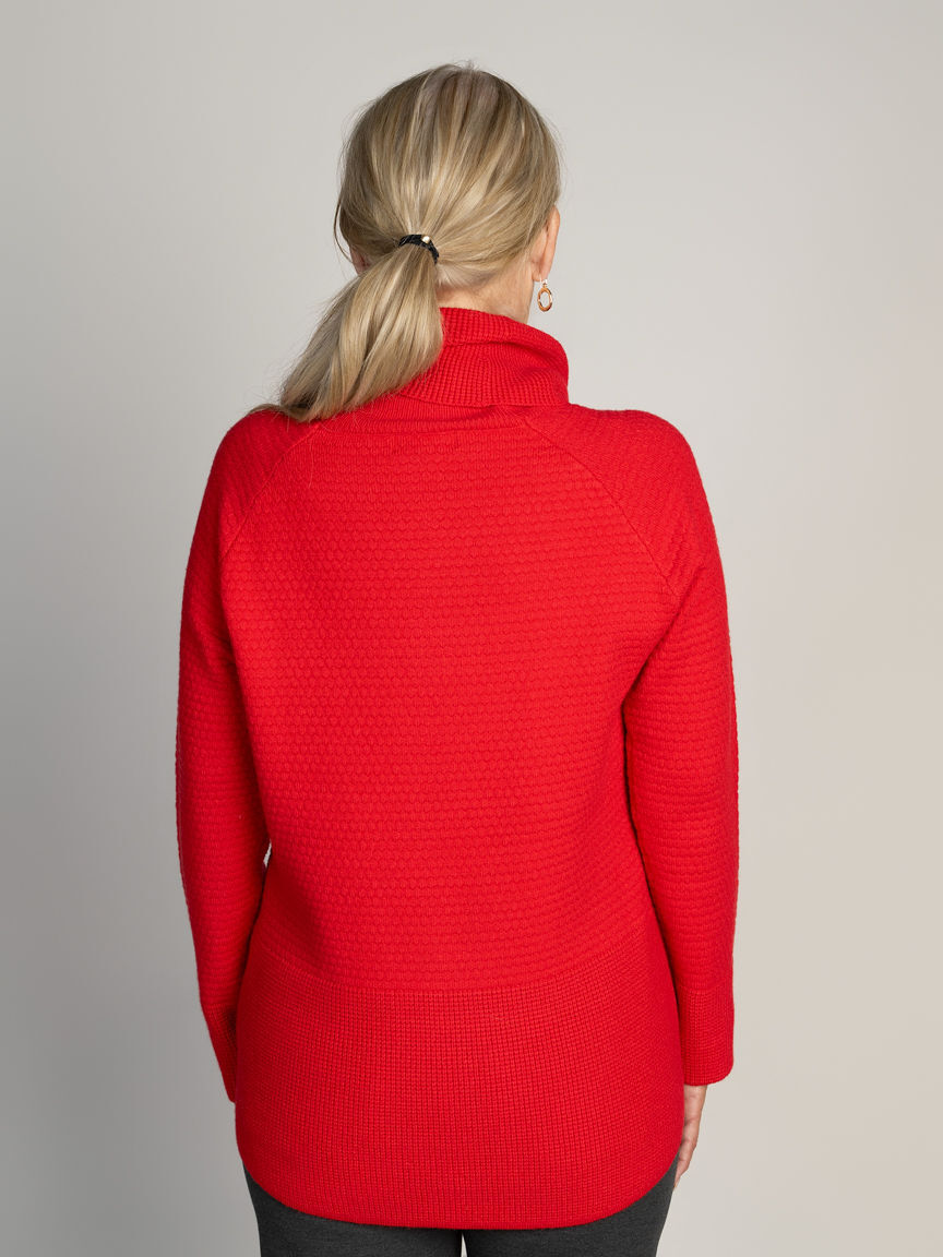 Knit Turtleneck Tunic
