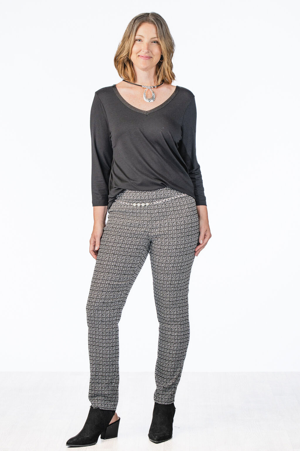 Solid Criss-Cross Back Top  Image 3