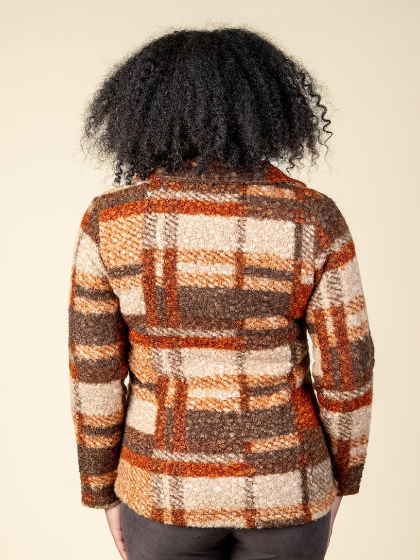 Button Up Plaid Shacket