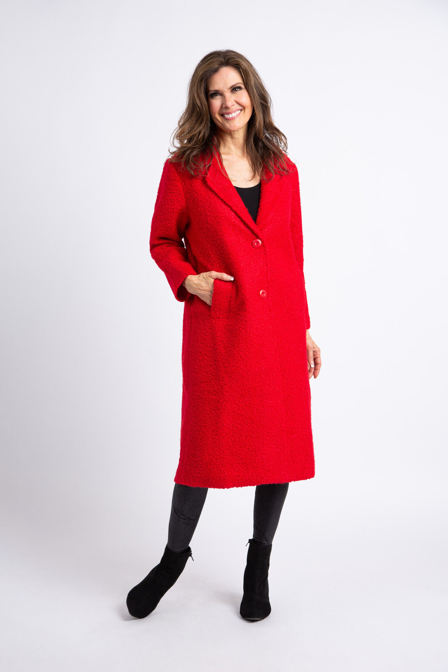 Longline Boucle Jacket Image 1