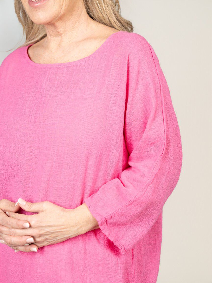 3/4 Sleeve Flowy Top