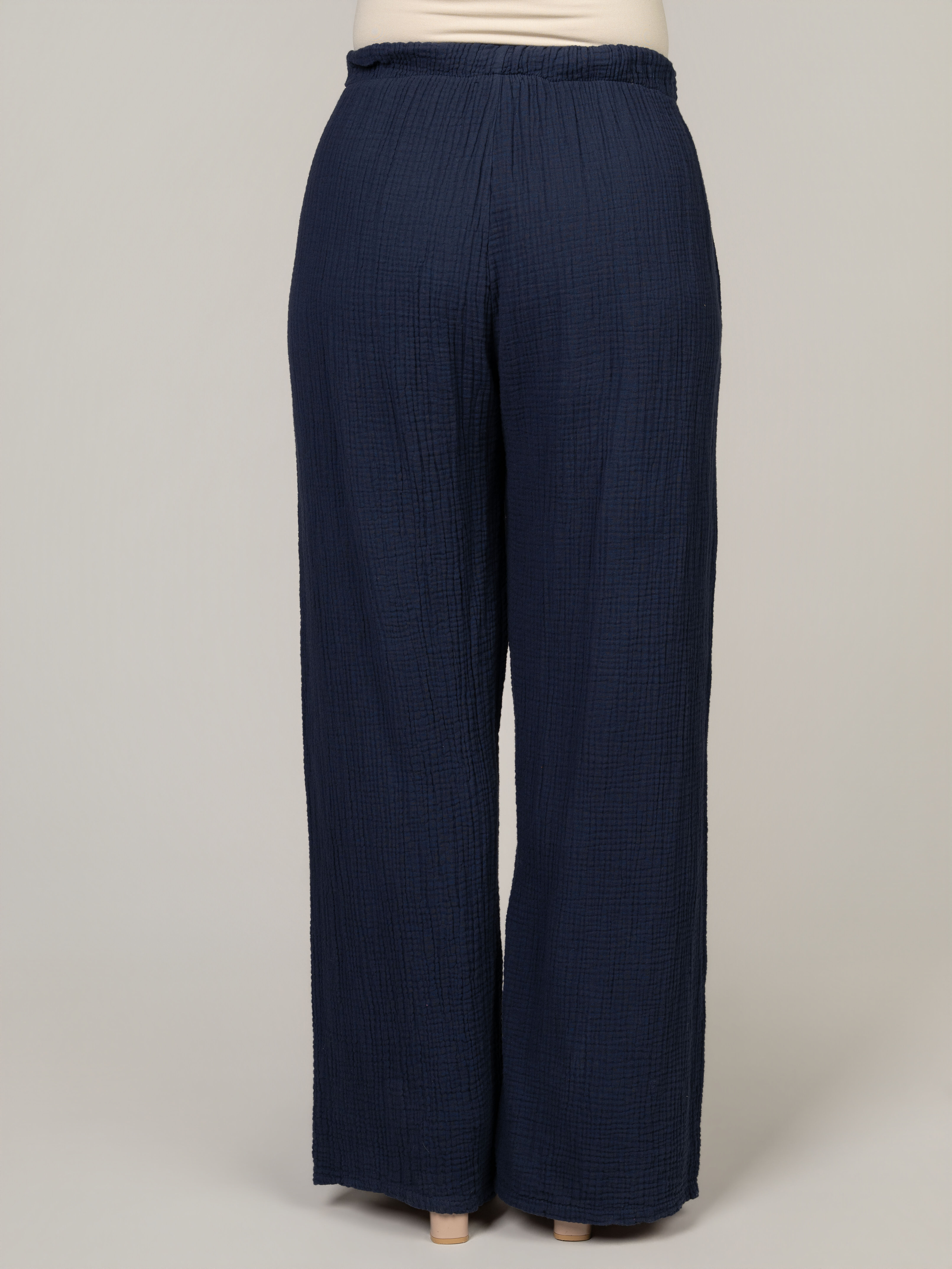 Pull-On Waffle Knit Pants