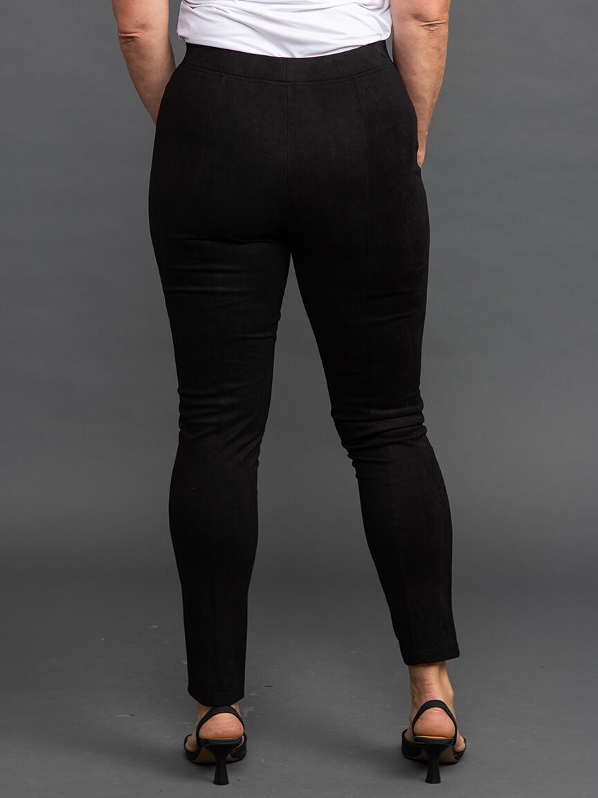 Faux Suede Legging Image 3