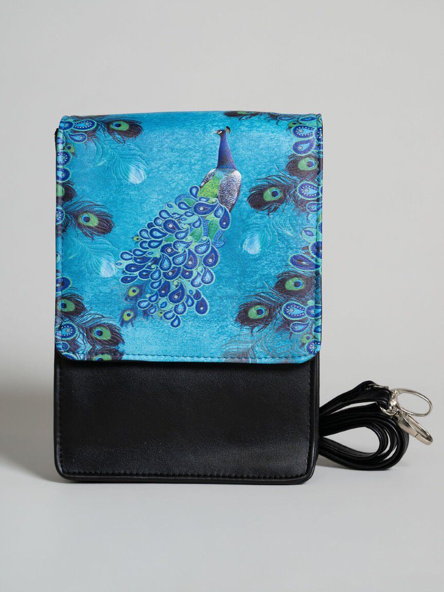 Peacock Crossbody Bag