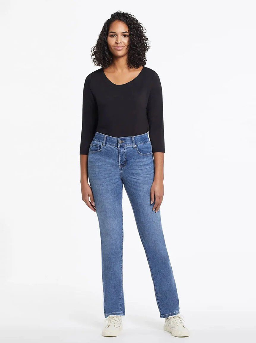 Petite Curvy 5 Pocket Jeans